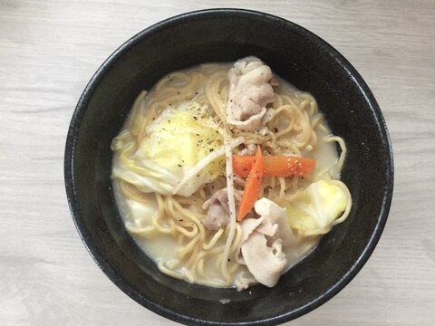 ウェイパーで簡単☆ちゃんぽん麺